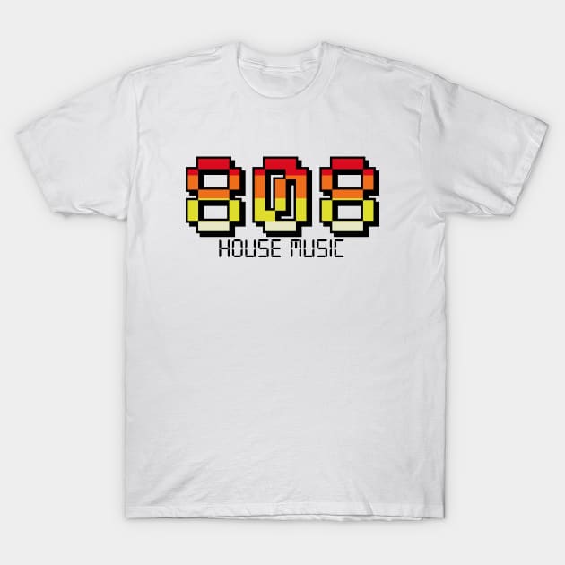 STRIPES #16 (808 HOUSE MUSIC) T-Shirt by RickTurner